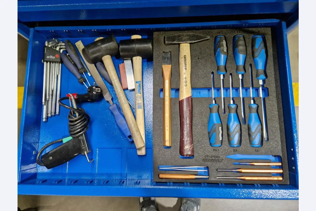 Machines from a plant producing surge protection devices-5