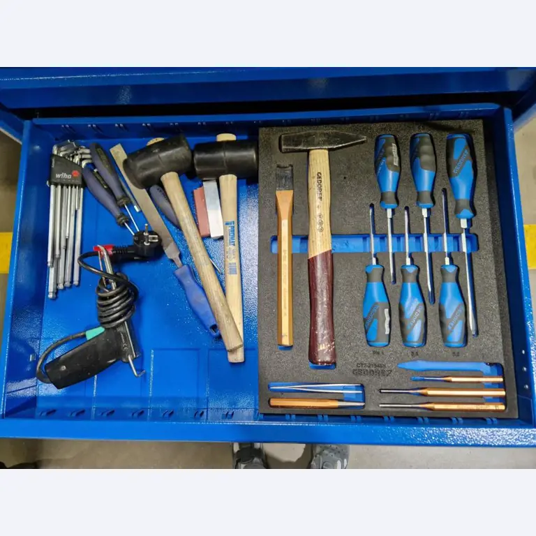 Machines from a plant producing surge protection devices-5