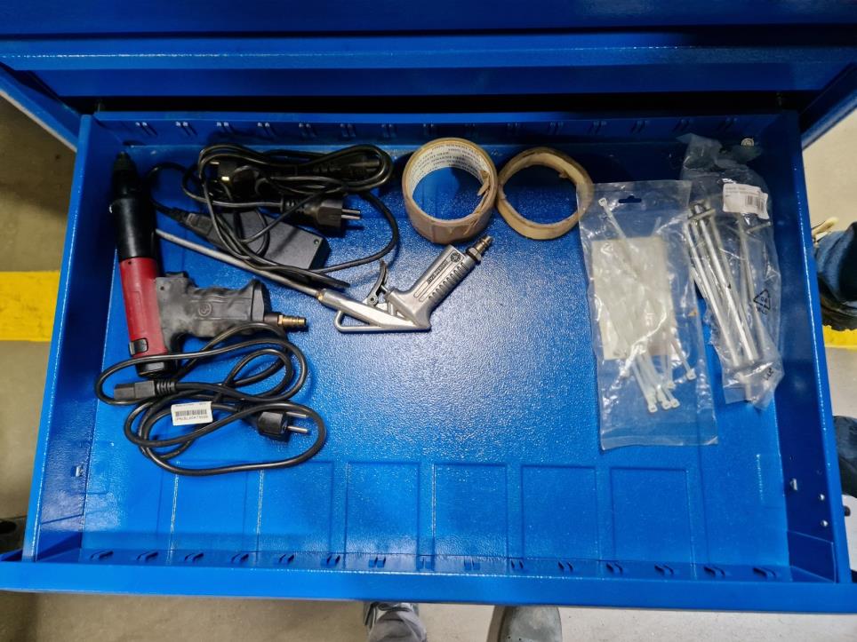 Machines from a plant producing surge protection devices-6