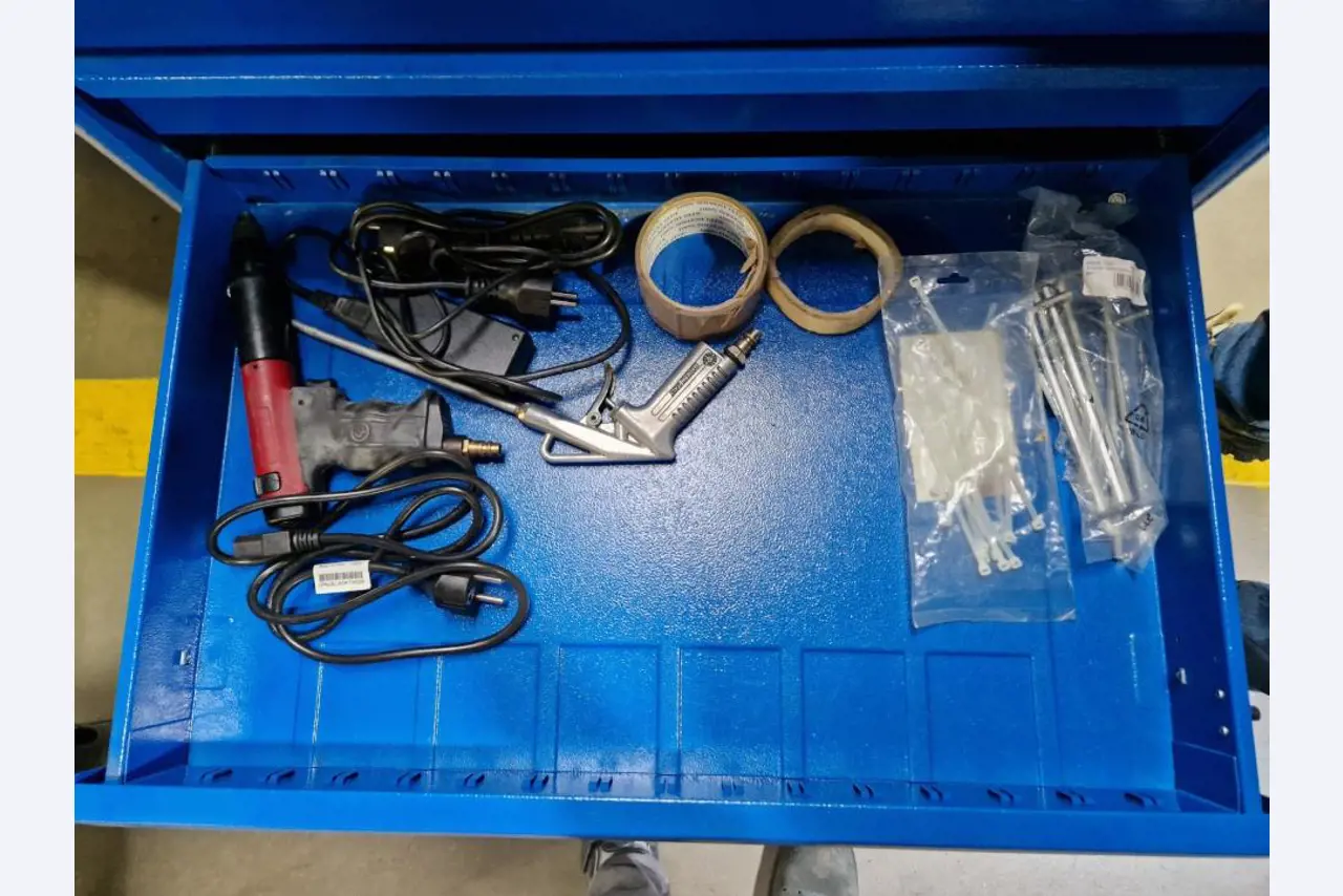 Machines from a plant producing surge protection devices-6