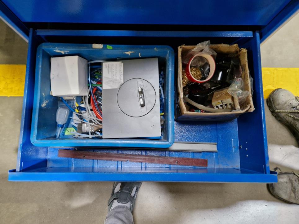 Machines from a plant producing surge protection devices-9