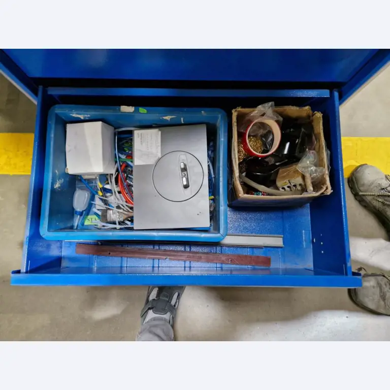 Machines from a plant producing surge protection devices-9