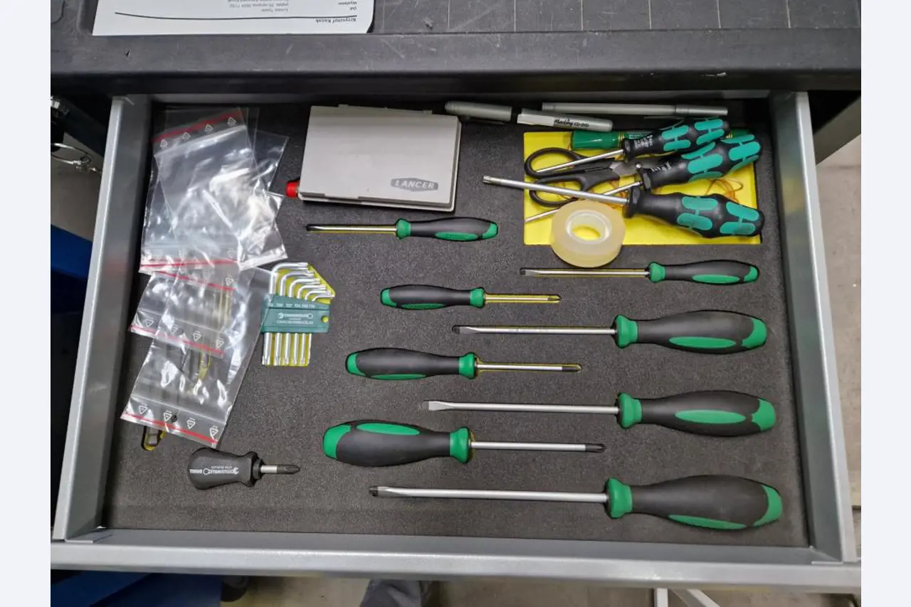 Machines from a plant producing surge protection devices-2