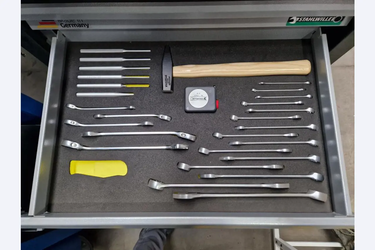 Machines from a plant producing surge protection devices-3