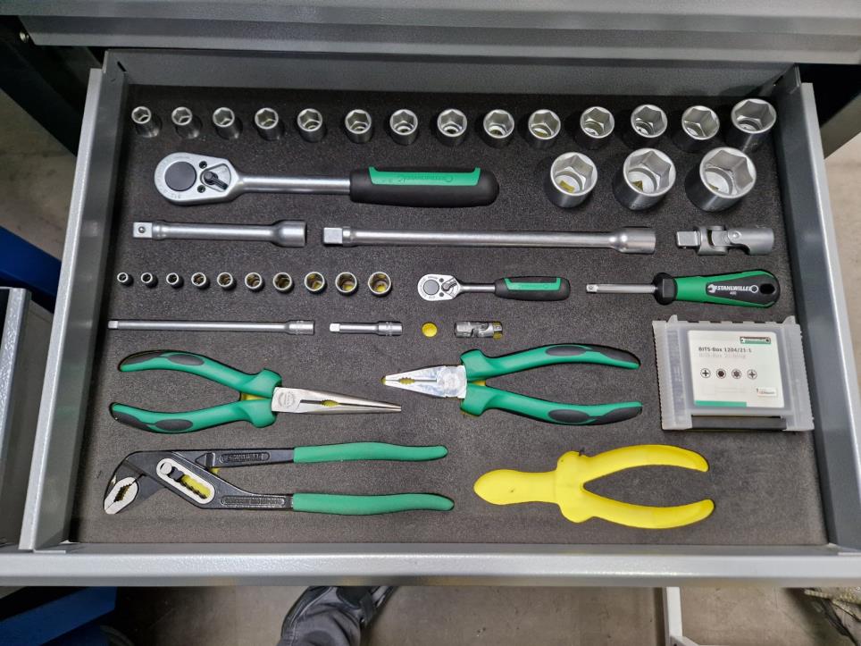 Machines from a plant producing surge protection devices-4