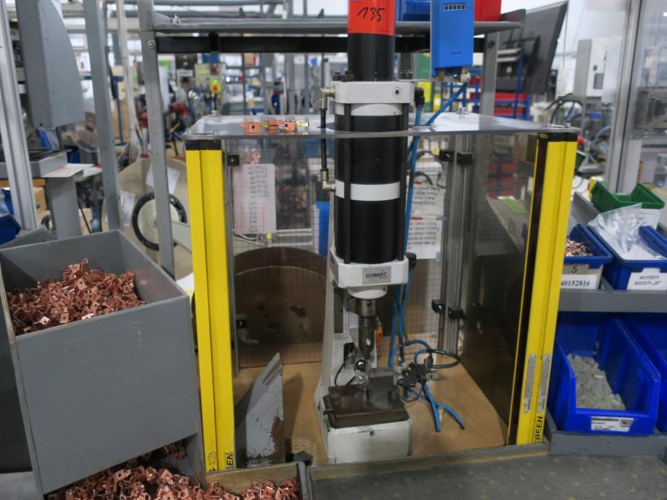 Machines from a plant producing surge protection devices-1