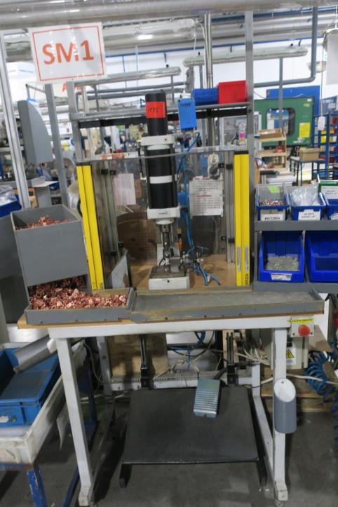 Machines from a plant producing surge protection devices-4