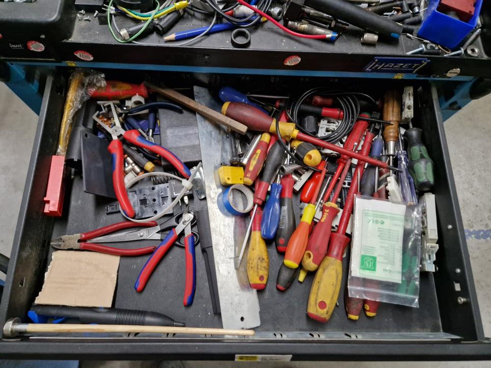 Machines from a plant producing surge protection devices-3