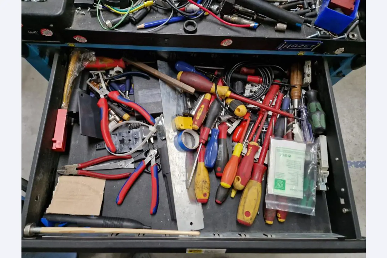 Machines from a plant producing surge protection devices-3