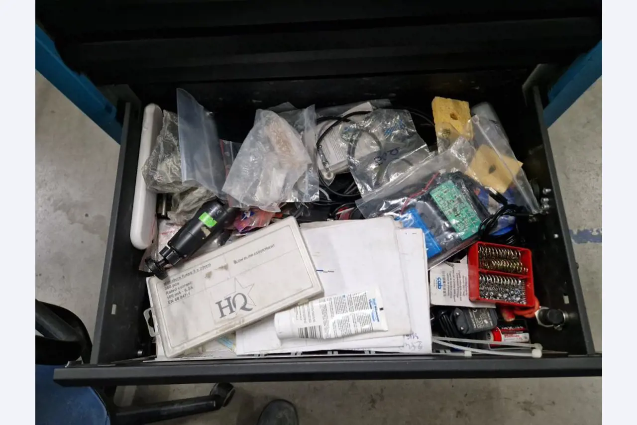 Machines from a plant producing surge protection devices-6