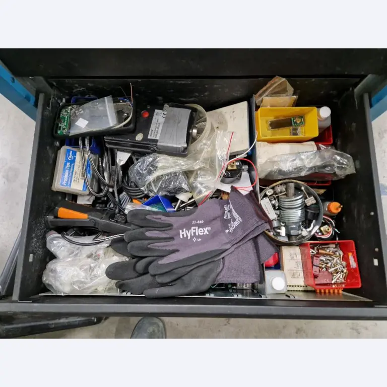 Machines from a plant producing surge protection devices-7