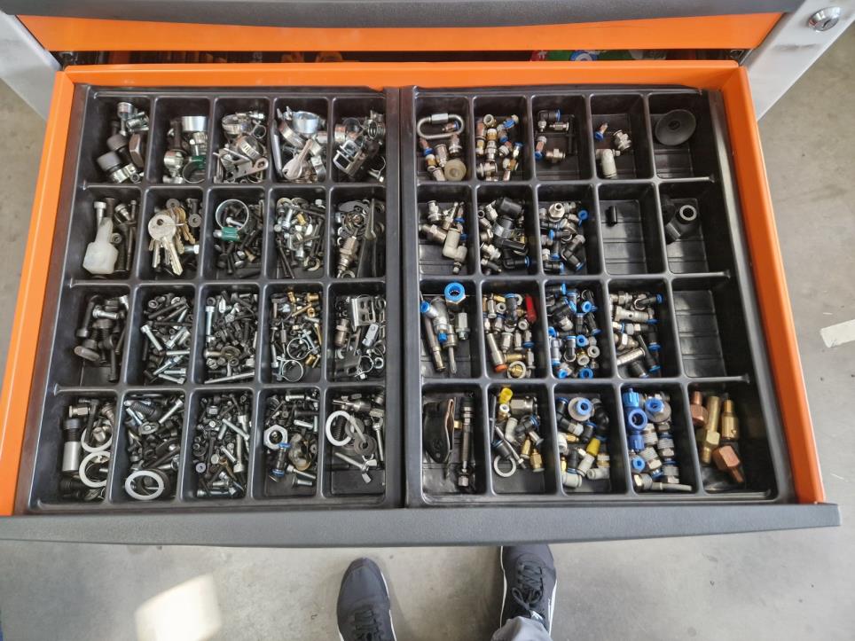 Machines from a plant producing surge protection devices-3