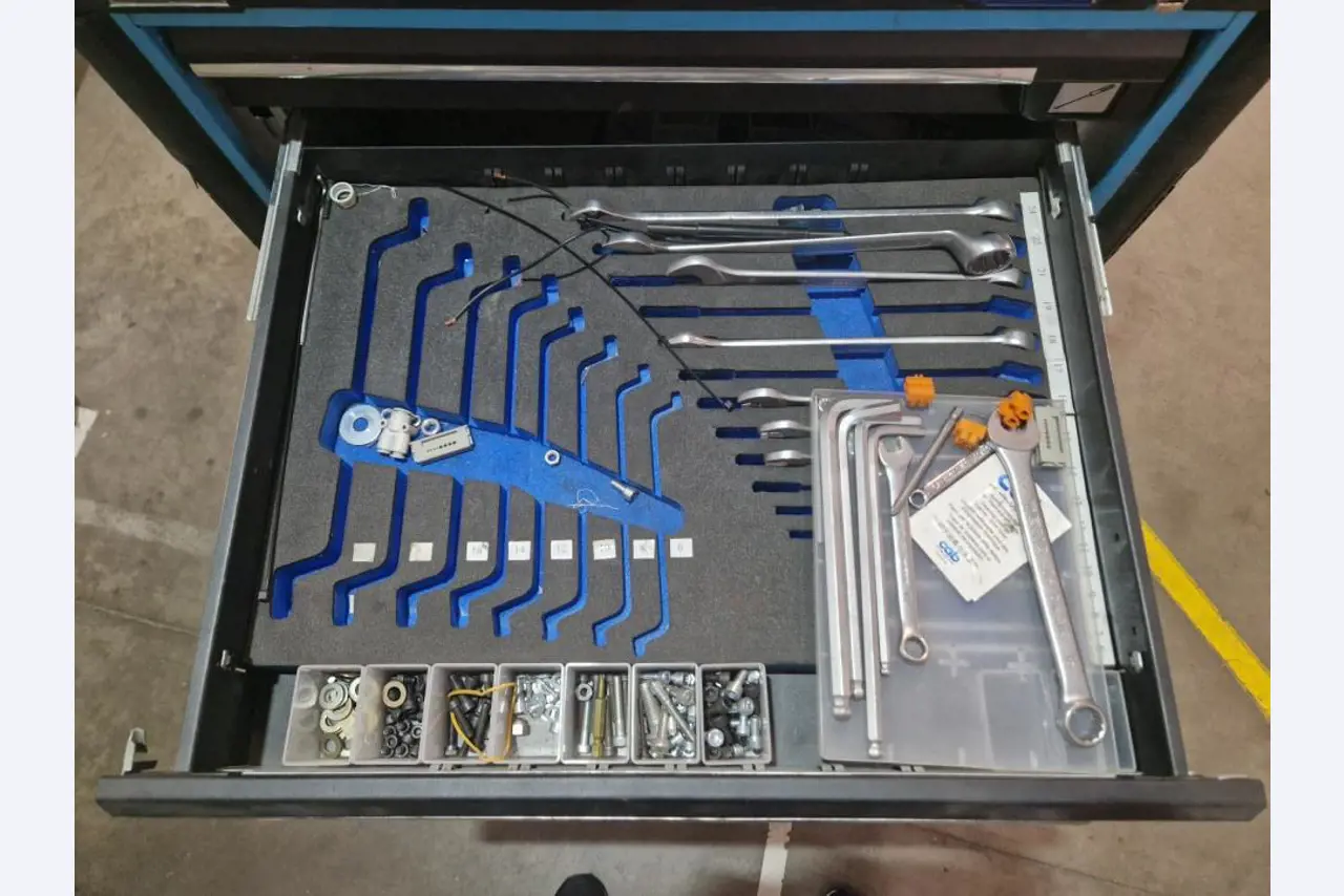 Machines from a plant producing surge protection devices-3