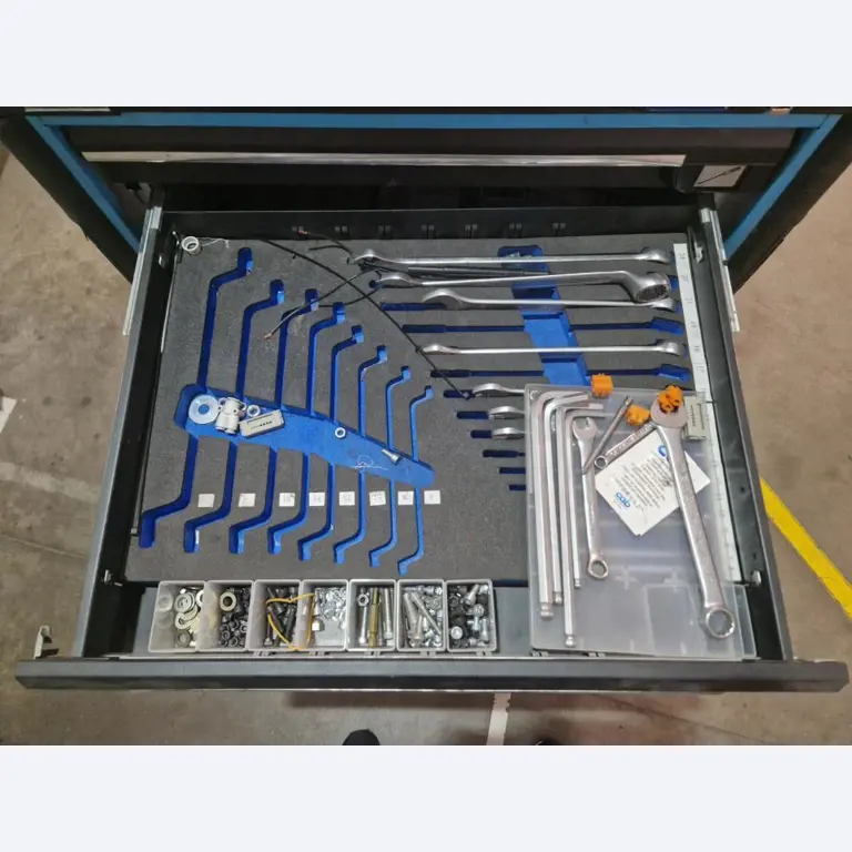 Machines from a plant producing surge protection devices-3