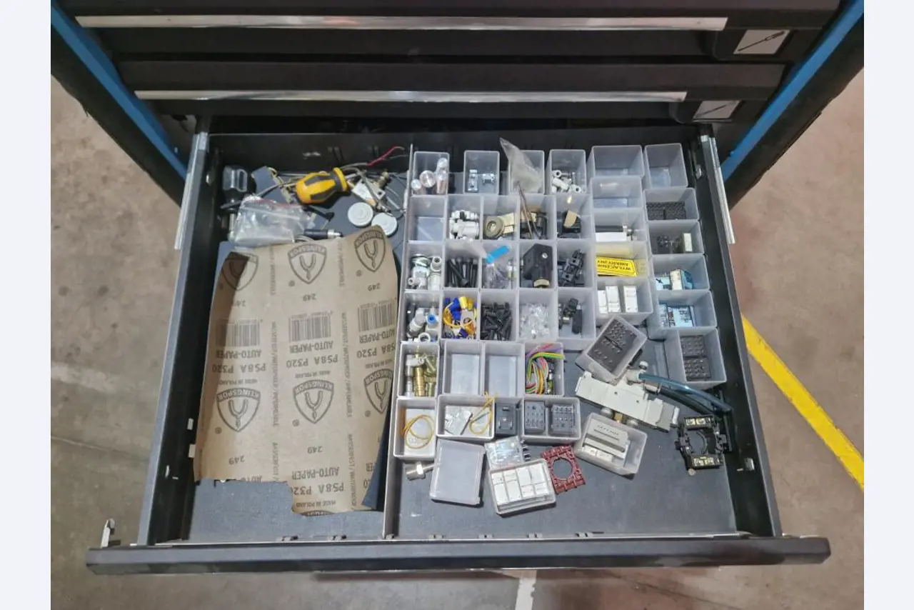 Machines from a plant producing surge protection devices-4