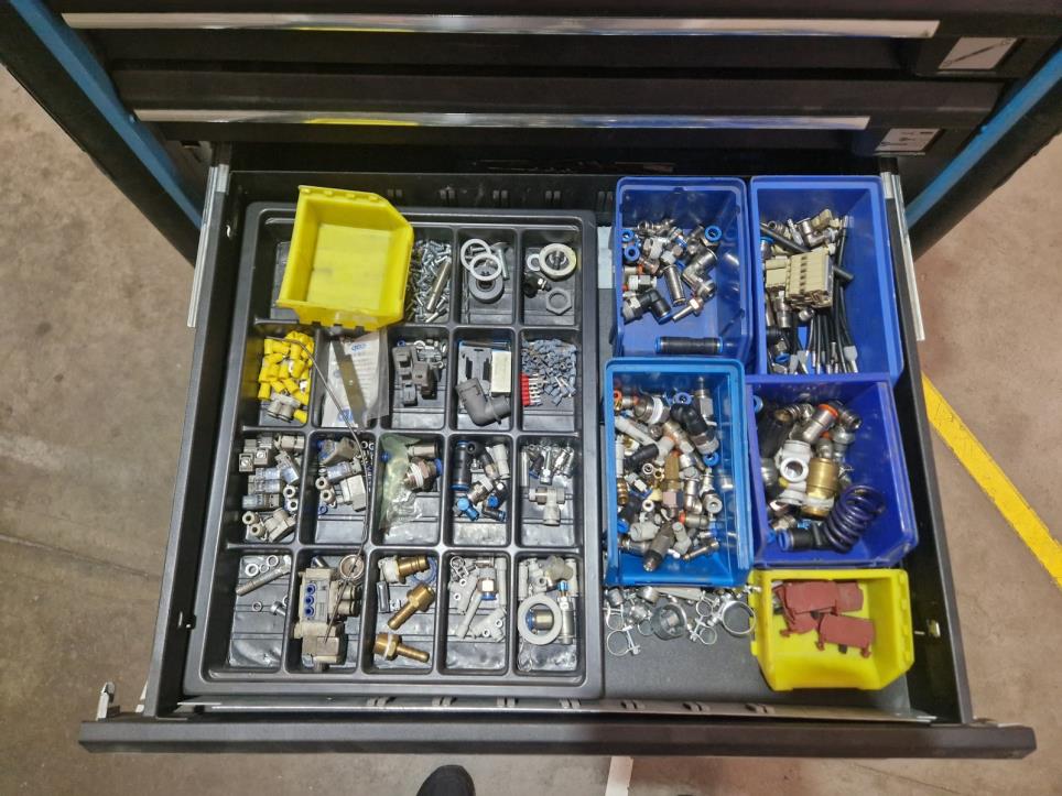 Machines from a plant producing surge protection devices-5