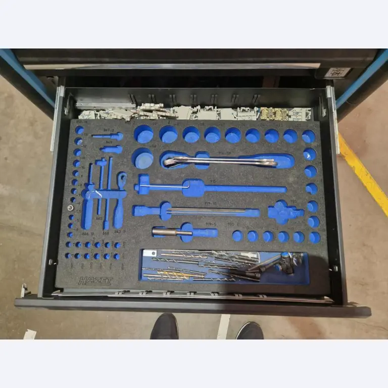 Machines from a plant producing surge protection devices-6