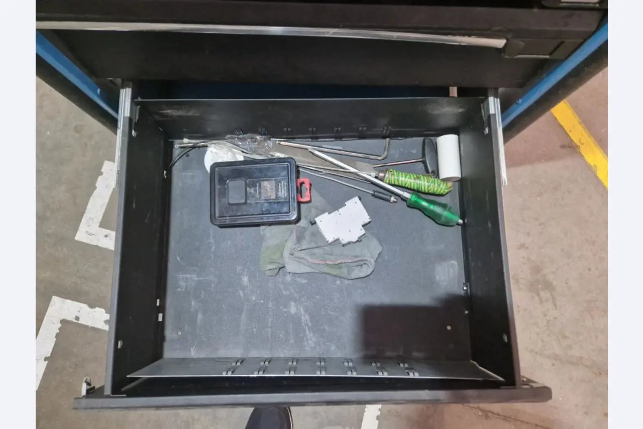 Machines from a plant producing surge protection devices-8