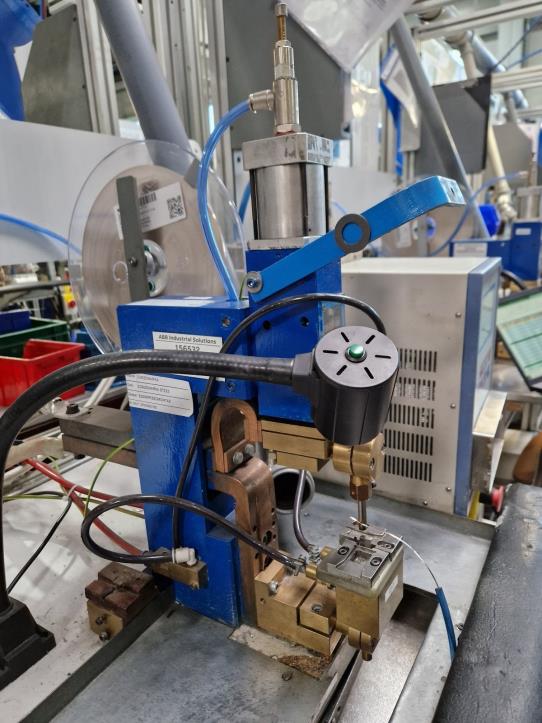 Machines from a plant producing surge protection devices-1