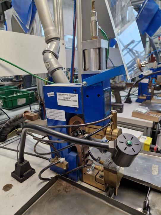 Machines from a plant producing surge protection devices-3