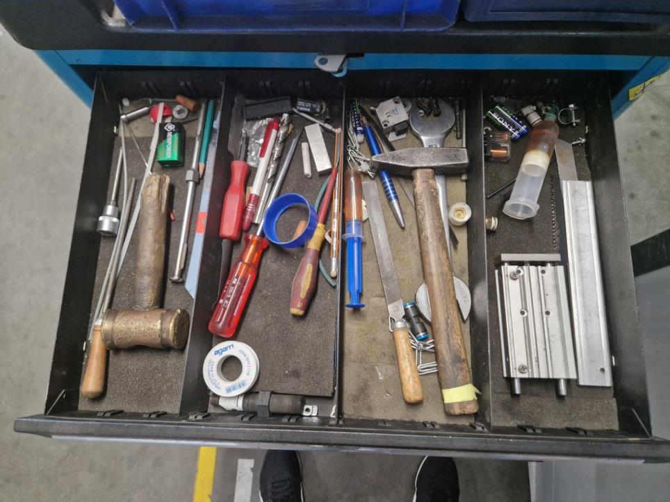 Machines from a plant producing surge protection devices-2