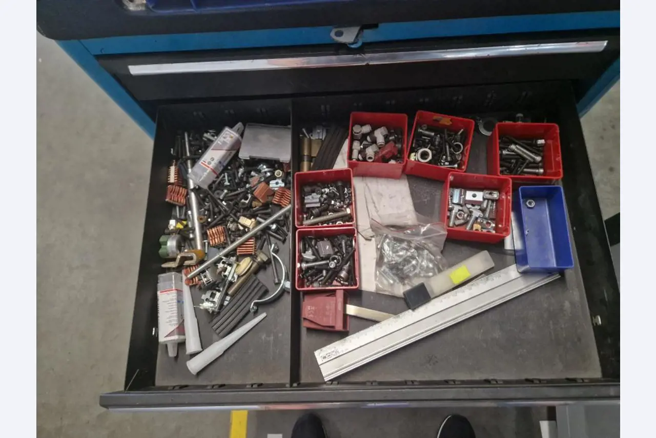 Machines from a plant producing surge protection devices-3