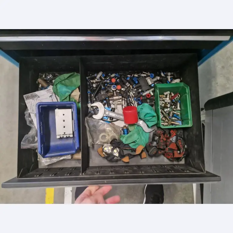 Machines from a plant producing surge protection devices-6