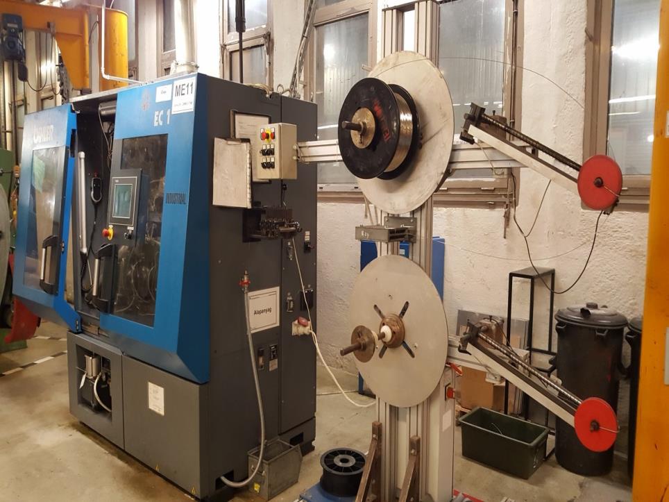 Machines from a plant producing surge protection devices-2