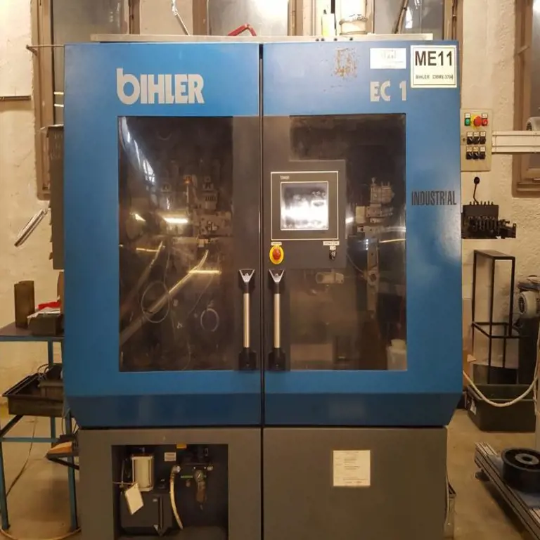 Automatic machine for the production of elements from tape BIHLER EC 1