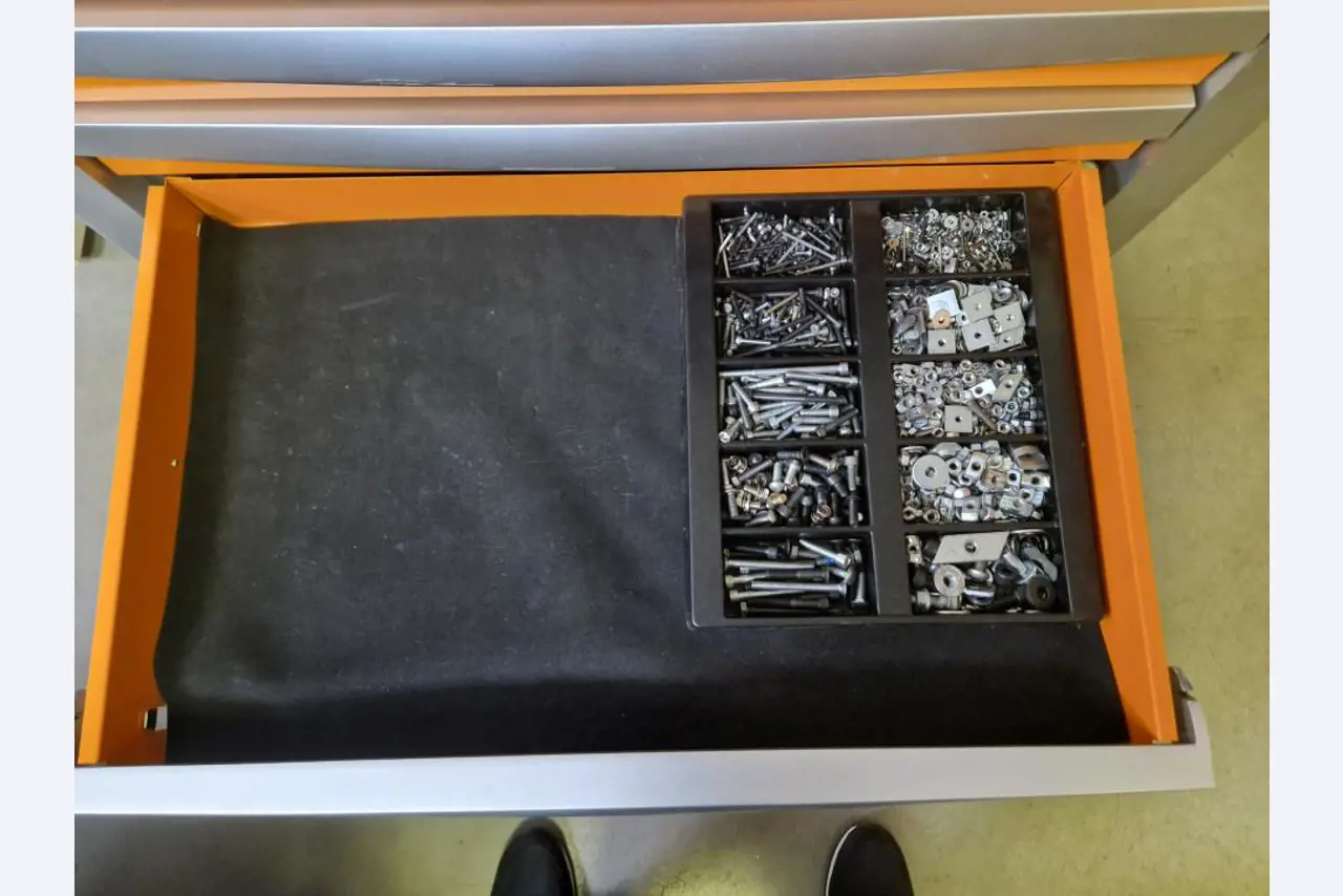 Machines from a plant producing surge protection devices-6