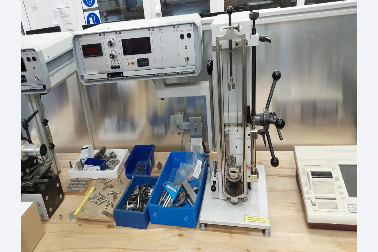 Machines from a plant producing surge protection devices-1