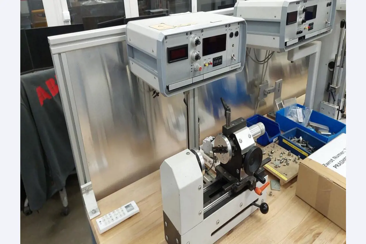 Machines from a plant producing surge protection devices-2