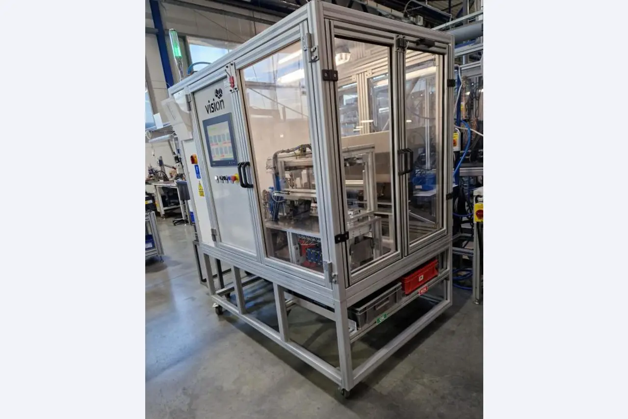 Machines from a plant producing surge protection devices-2