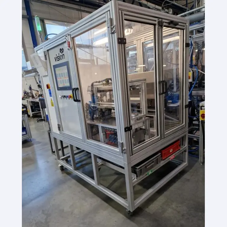 Machines from a plant producing surge protection devices-2