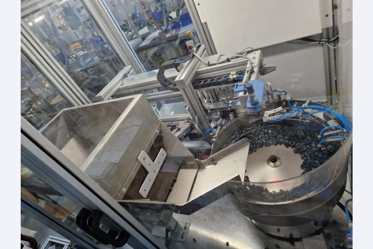 Machines from a plant producing surge protection devices-5