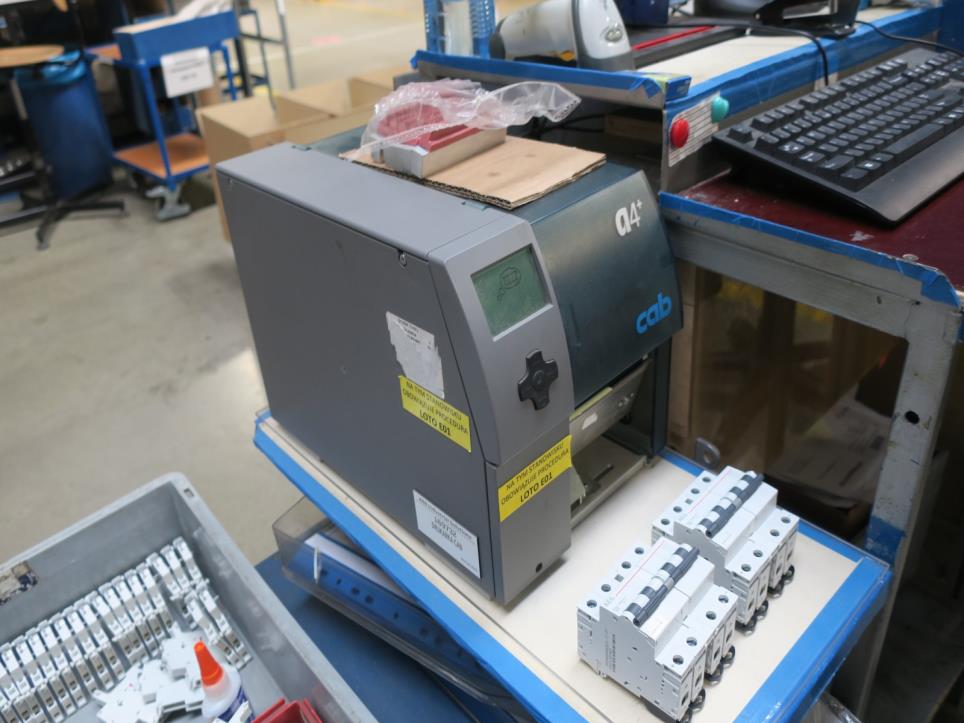 Machines from a plant producing surge protection devices-11