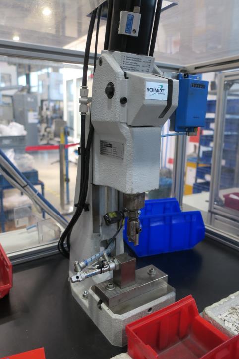 Machines from a plant producing surge protection devices-2