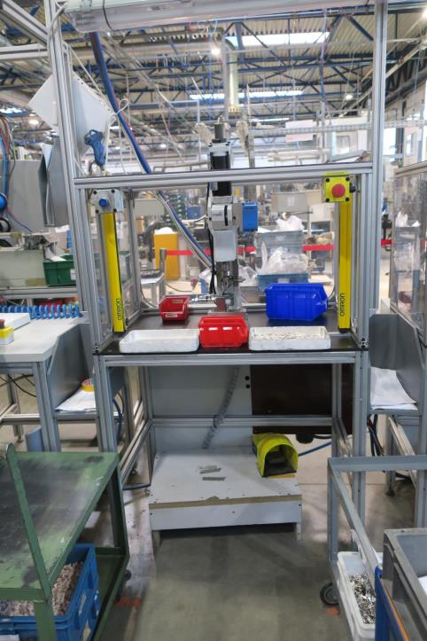 Machines from a plant producing surge protection devices-1