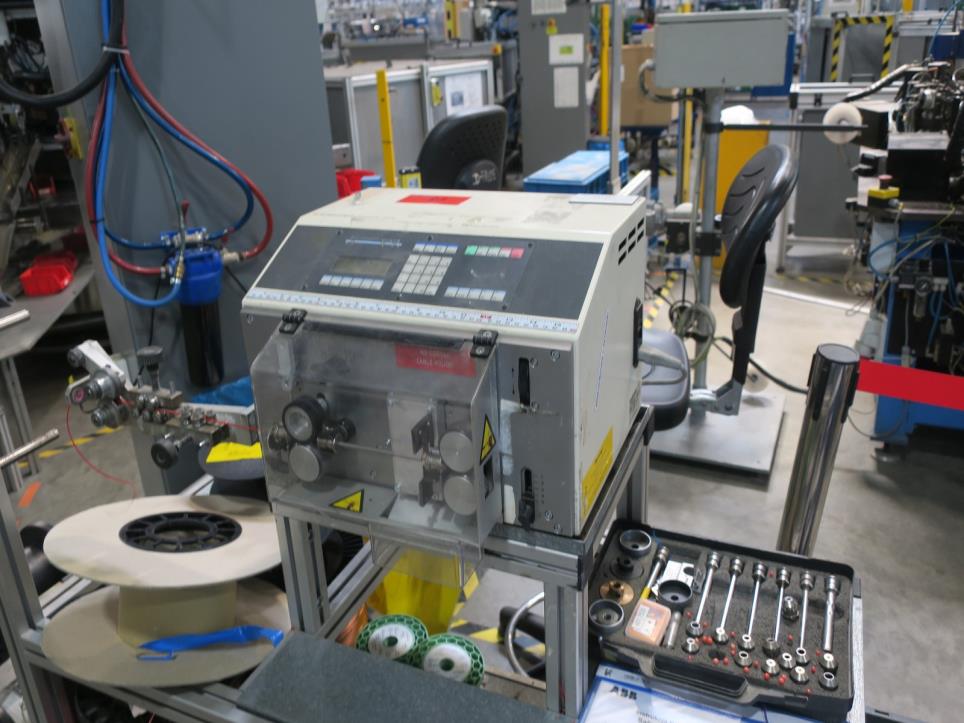 Machines from a plant producing surge protection devices-2