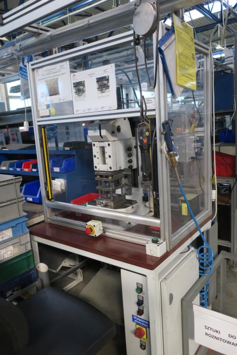 Machines from a plant producing surge protection devices-1