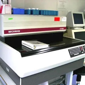 Scintillation counter with accessor BECKMANN LS 6500