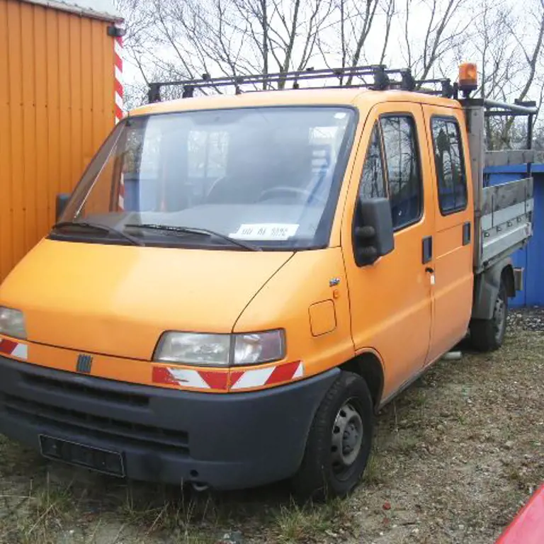 LKW m. Plane u. Spriegel Fiat Ducato 1.4 2,5D